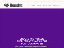 Tablet Screenshot of horslic.com